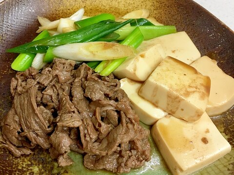 ★お肉が美味しい♡すき焼き風 肉豆腐★